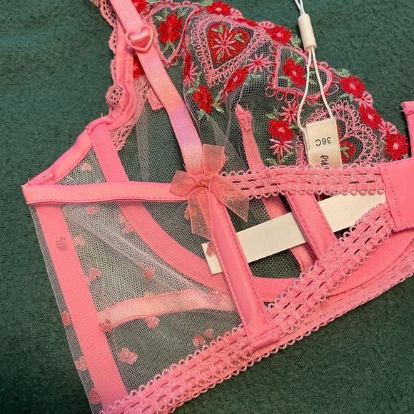 For Love and Lemons Whimsical Garden Underwire Bra - Picture 8 of 14